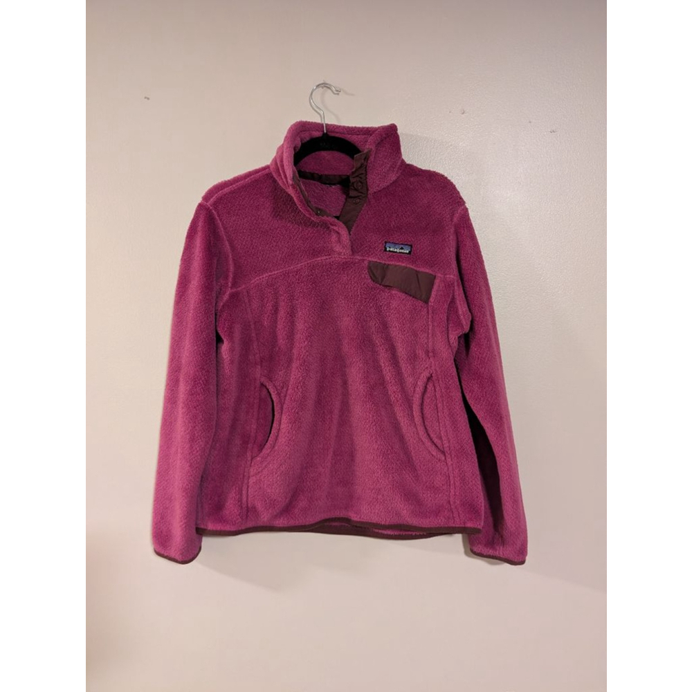 Women's Patagonia Magenta Fleece Pullover Sweater S